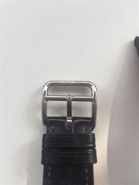 hermes alligator watch strap